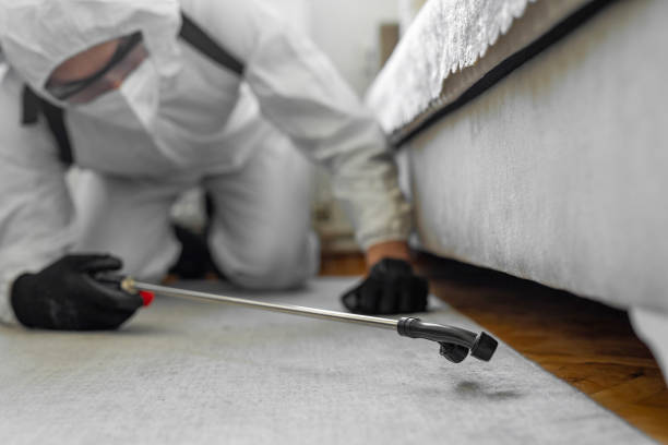 Professional Mosquito Control technician working in Capitola, CA